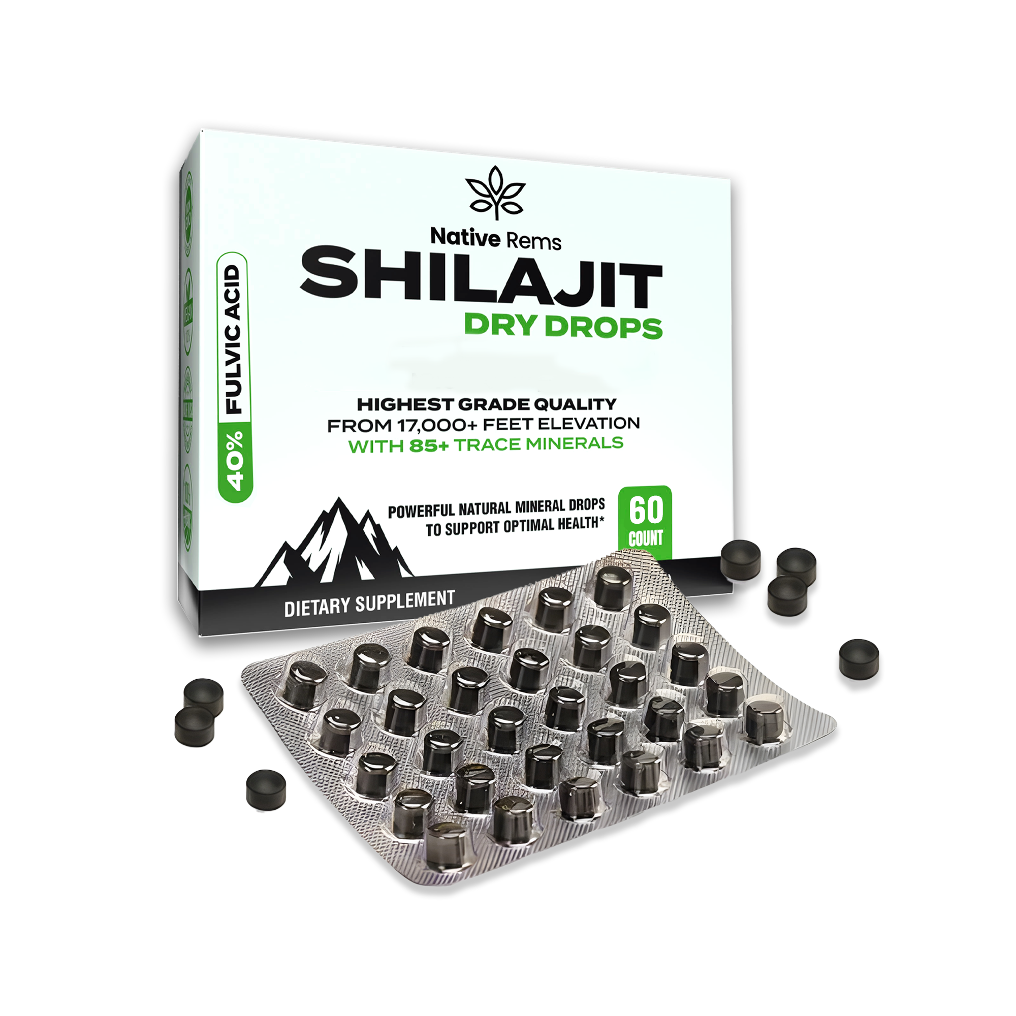 Native Shilajit drops - Native Rems product image