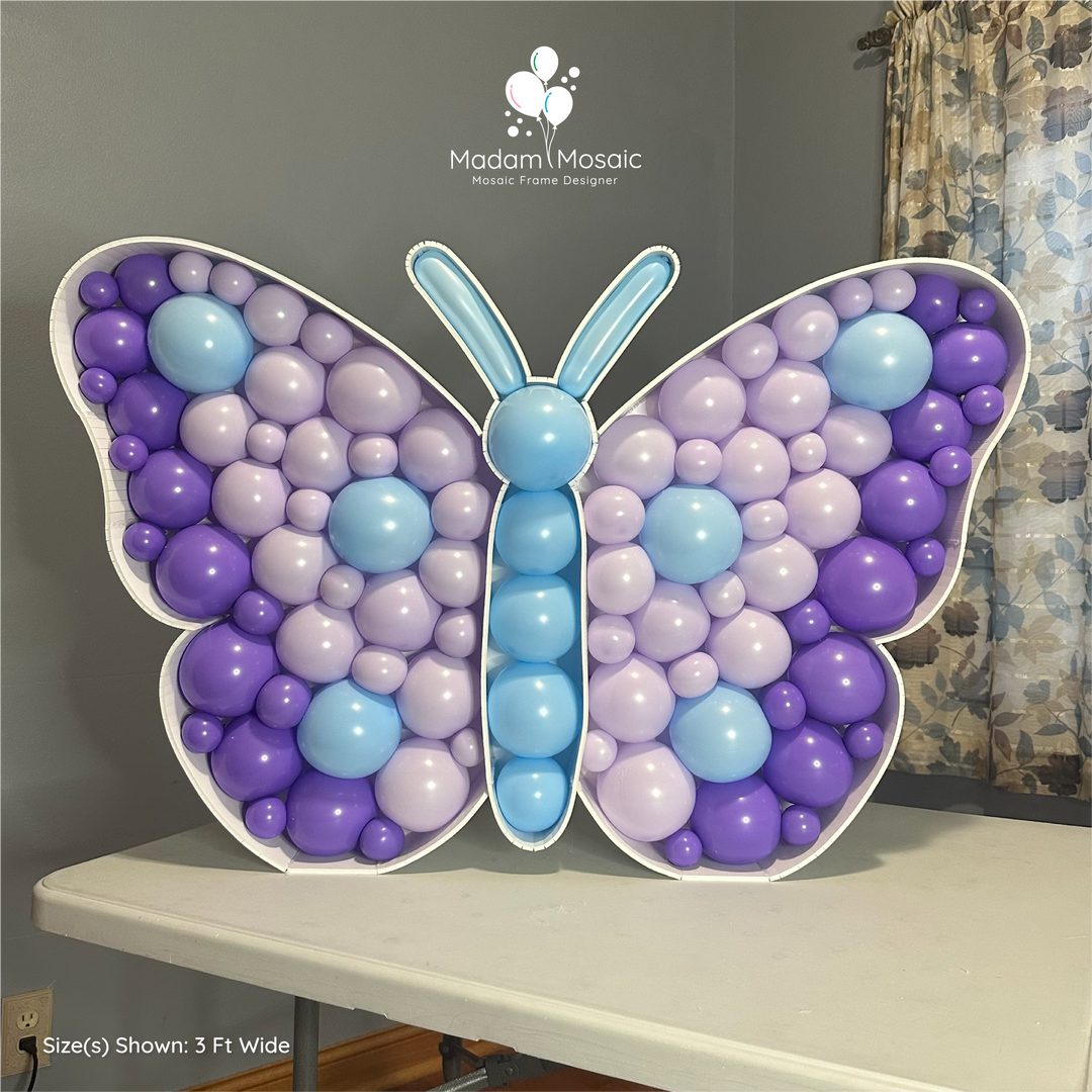 Butterfly - Digital Mosaic Template – Madam Mosaic