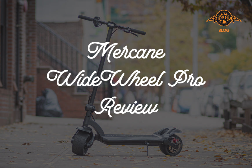 Image of a Mercane wide wheel scooter