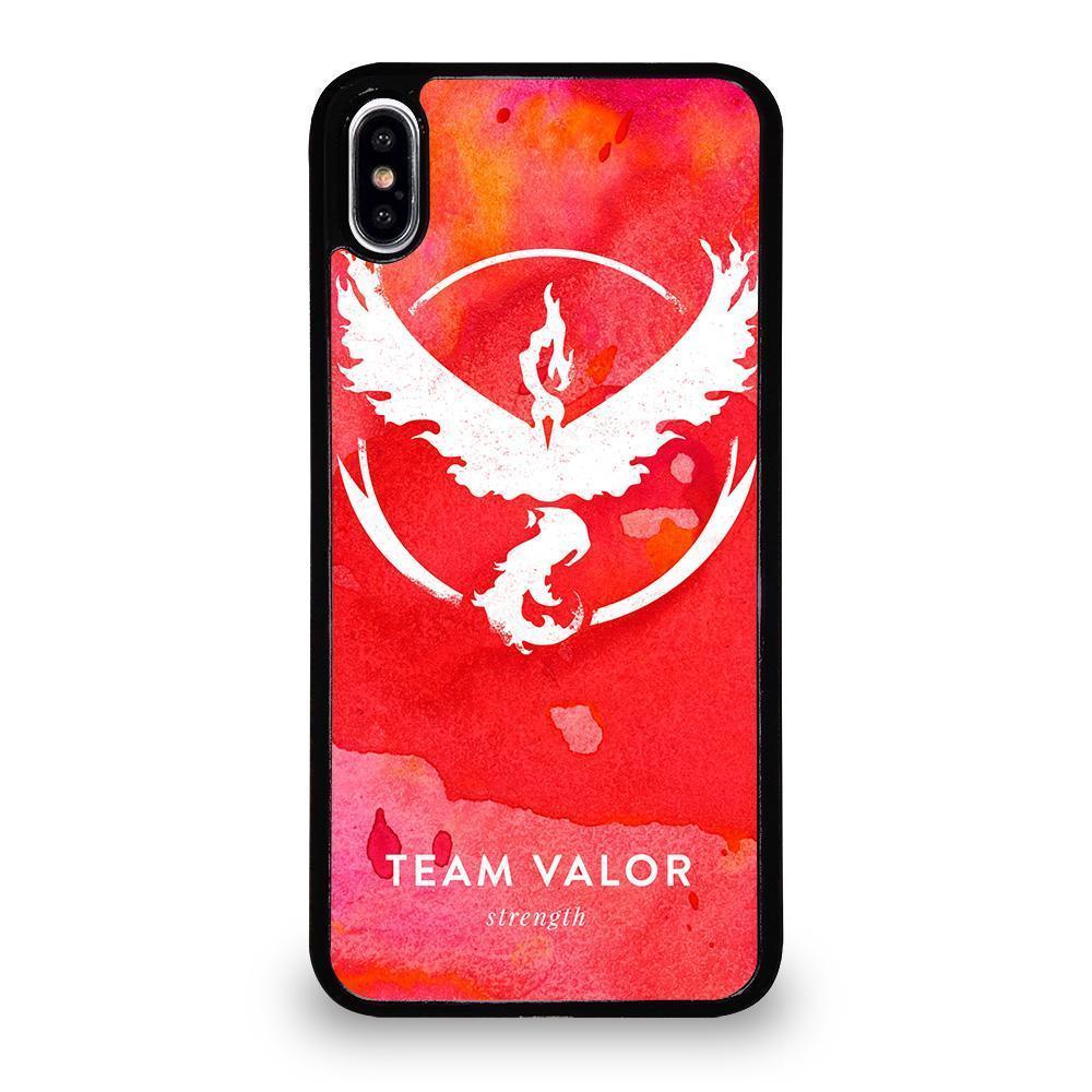 Team Valor Pokemon Go Iphone Xs Max Case Best Custom Phone Cover Cool Personalized Design Favocase