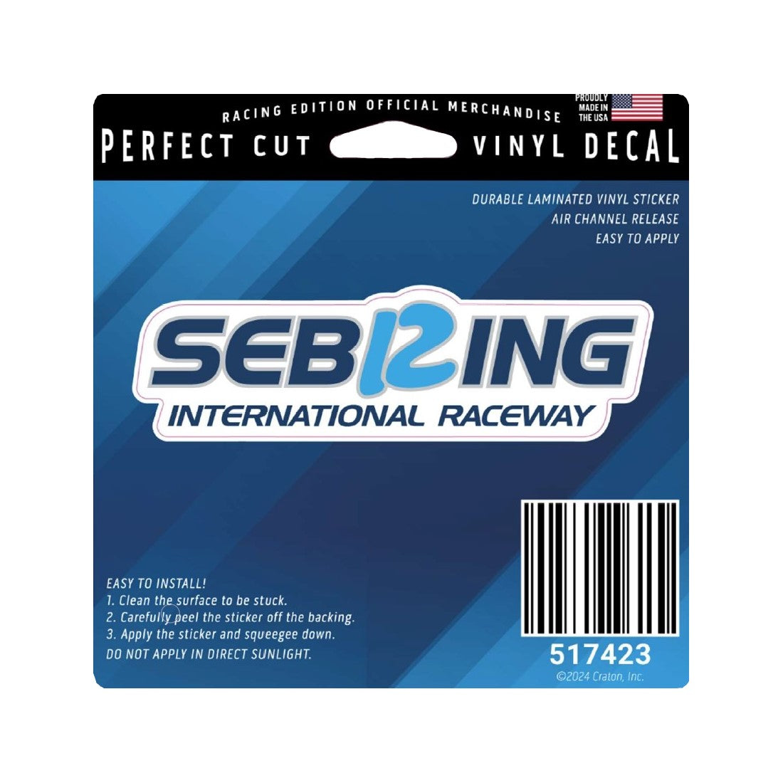 Sebring International Raceway Decal - Sebring PX product image