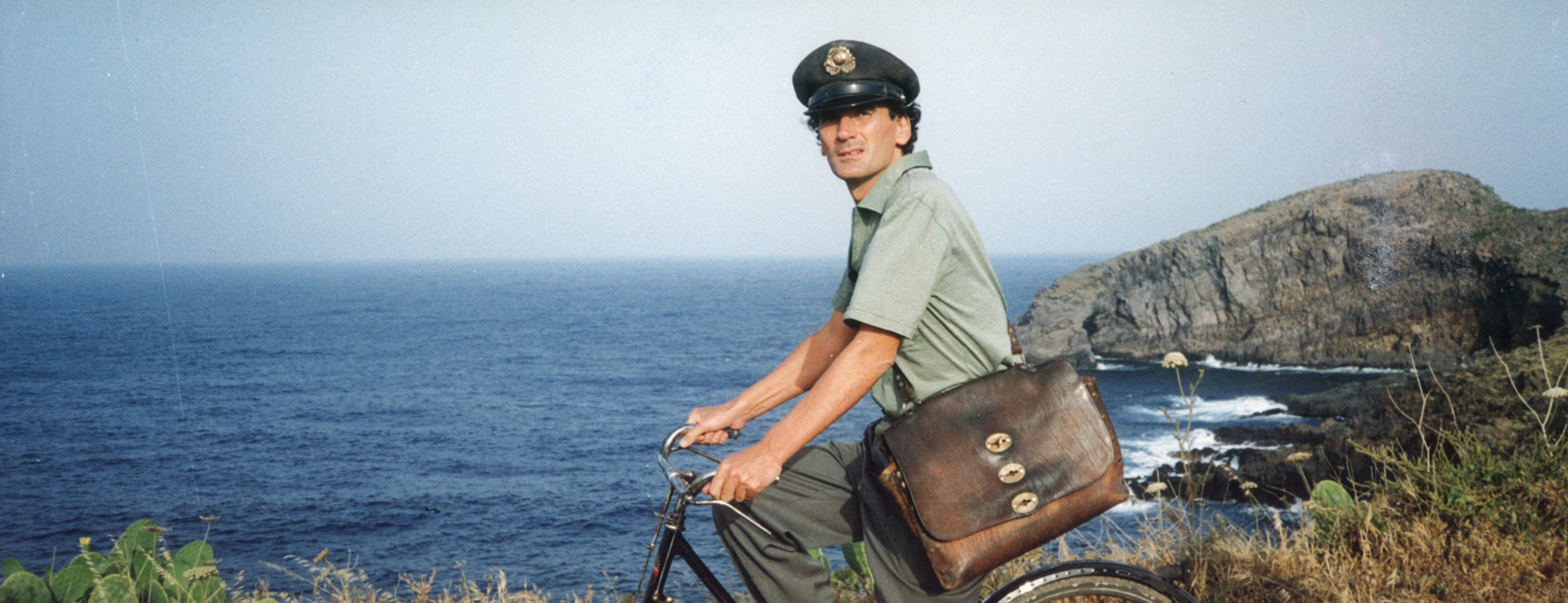 Massimo Troisi in Il Postino, 1994. Music by Luis Bacalov.