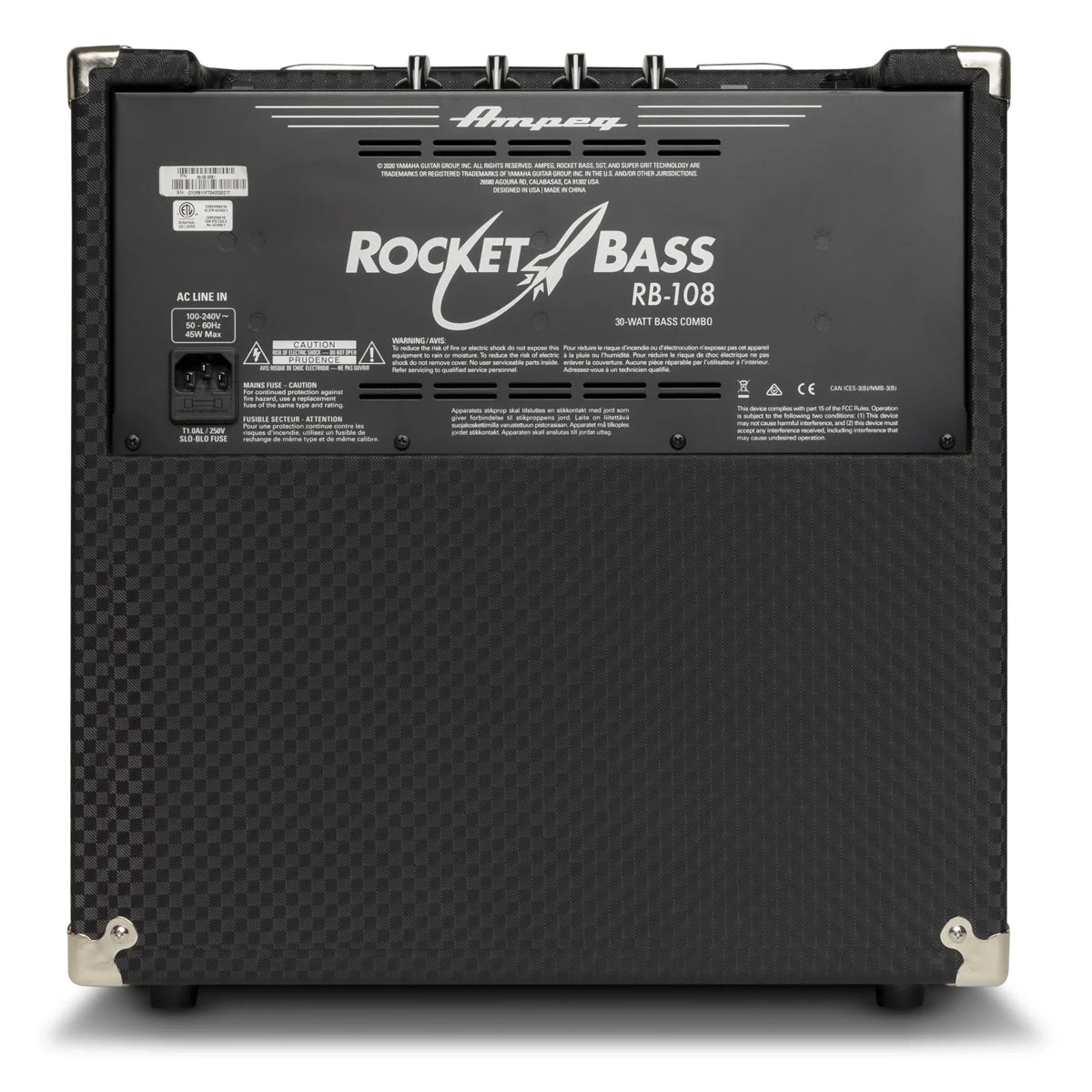 Ampli combo basse 450W AMPEG BA210V2 2x10