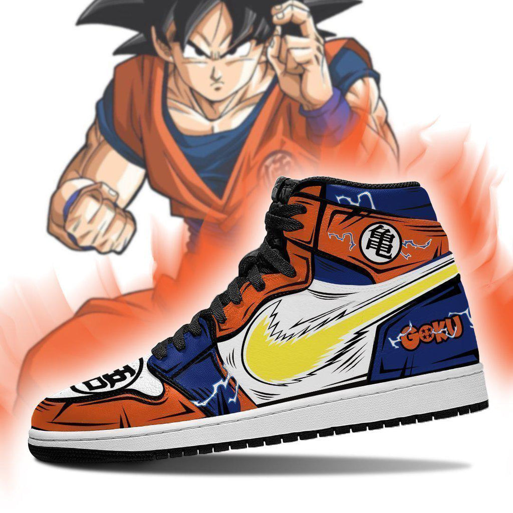 Goku Shoes Boots Dragon Ball Z Anime Sneakers Fan Gift Mn04 Fantasicsneakers