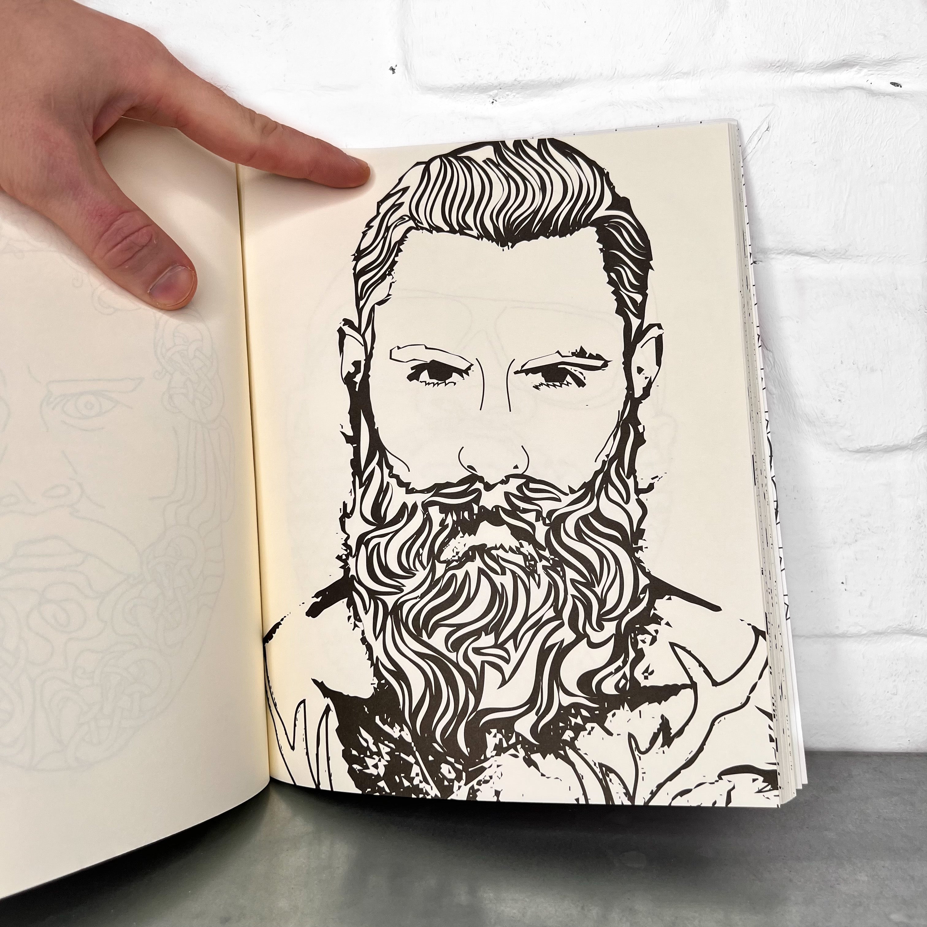 94 Coloring Pages Beard Best