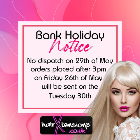 bank holiday message