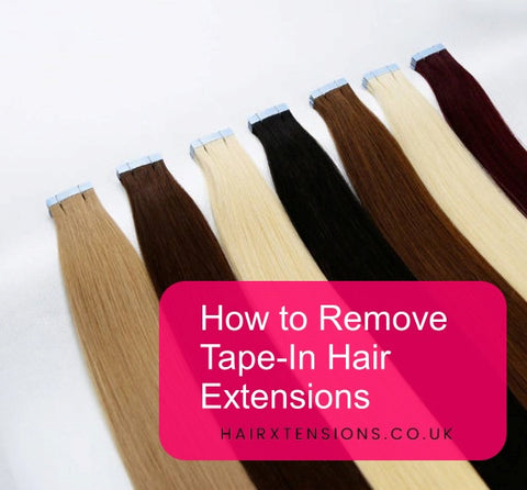 How to Remove Tape-In Hair Extensions