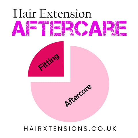 importance of hair extension aftercare