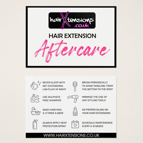 hair extension aftercare