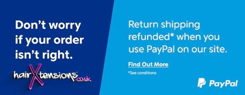 Free Returns at HairXtensions.co.uk