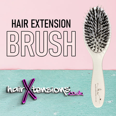 how to correctly brush your hair extensions