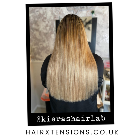 nano bonds tips discreet blonde honey hair extensions uk supplier