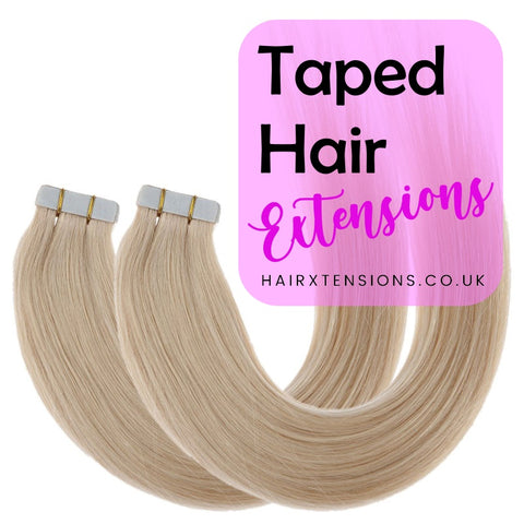 taped hair extensions uk