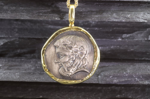 The Ancient Coin Necklace (925 Sterling Silver) – www.zewar.co