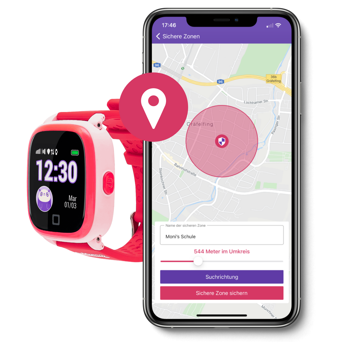 SoyMomo H2O - Reloj GPS para niños – SoyMomo segura para niños