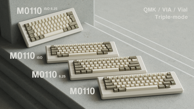 Hello M0110 Keyboard Kit P-Beige-