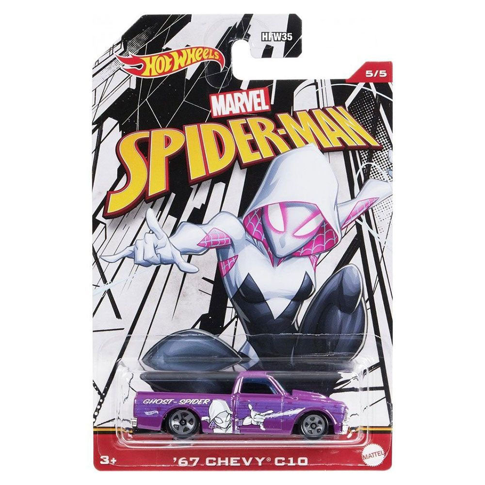 Hot Wheels - Marvel Spider-man - 67 Chevy C10 – ToyWorld Weir Group