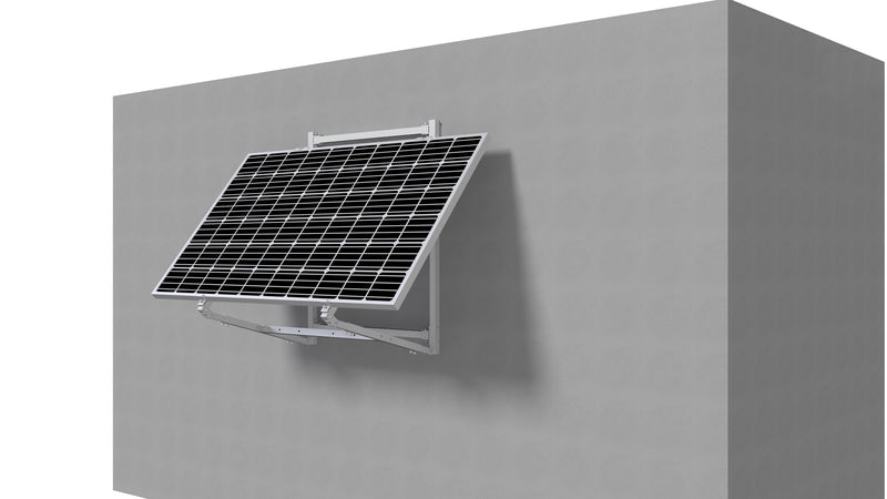 Aufständerung/Halterung für 2x PV-Modul Fassade, Garagendach, Balkon,