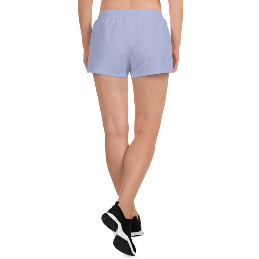 Women's Athletic Short Shorts - Blue XO