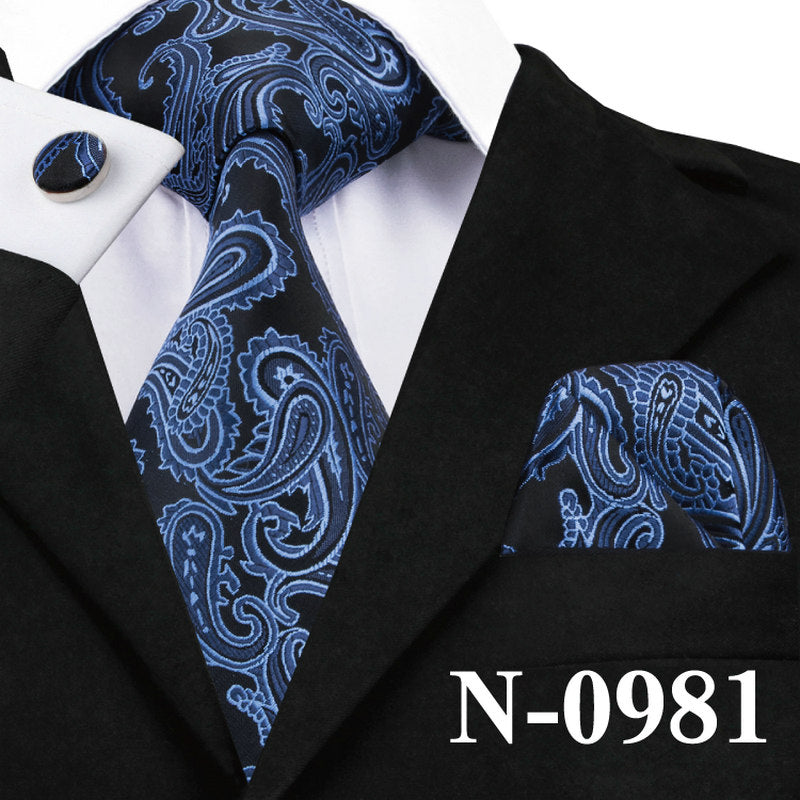 Men's 100% Silk 15 Style Paisley Tie designer tie Various Styles  Woven Wedding Party