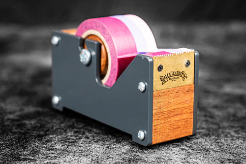 Stationery nerds will love this wooden washi tape dispenser - The