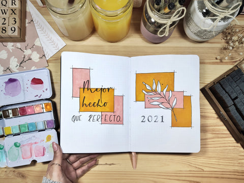 ⚡ +25 Ideas de Portadas para tu Bullet Journal - The Sweet Sweet Shop