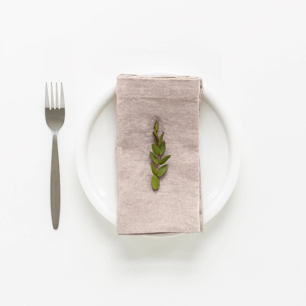 Under The Canopy Linen Napkin Set - Natural Natural / Set of 2