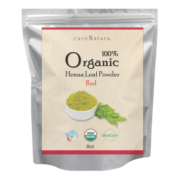 CARE NATURA 100% Organic Henna Leaf Powder [Red]