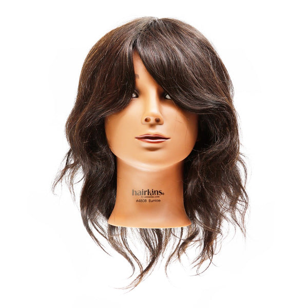 Annie 100% Human Hair Mannequin Head (18inch - 20inch)