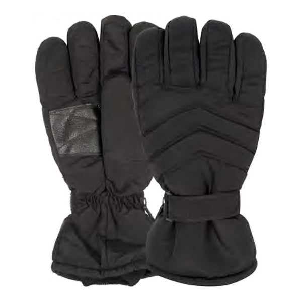 XO WINTER COLLECTION Men's Soft Polar Fleece Gloves Black