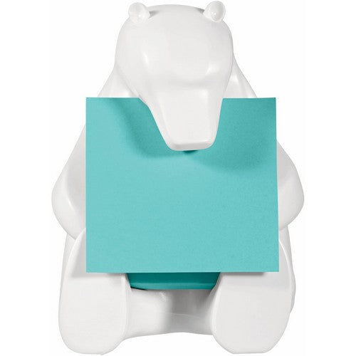 Post-it White Bear Dispenser Pop-up Note Dispenser - BEAR330