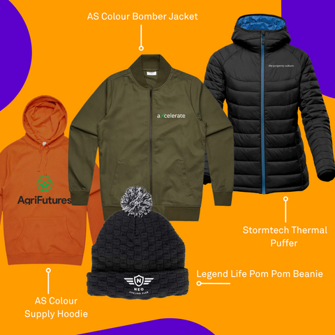 Custom branded hoodies and jumpers