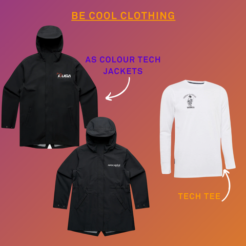 Branded and custom jackets and tees