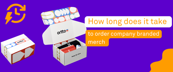 How long does it take to order company branded merch in Australia - Mercha
