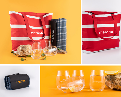Branded picnic merch pack