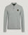 Belstaff Long Sleeved Polo in Old Silver Heather