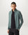 Kelby Zip Cardigan in Mineral Green