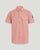 Scale Short Sleeve Shirt in Rust Pink