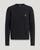 Watch Crewneck Jumper in Black