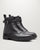 Finley Lace Up Boots in Black