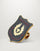 1924 Shield Pin in Gold/Navy/Red