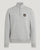 Belstaff Quarter Zip Sweatshirt in Old Silver Heather