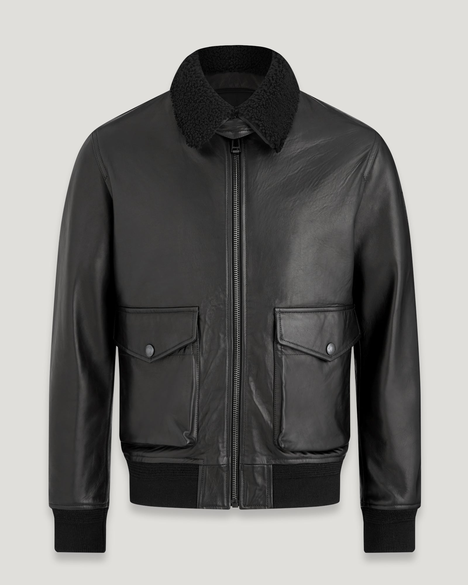 Chart Jacket in Black | Men's Leather Jackets | Belstaff US