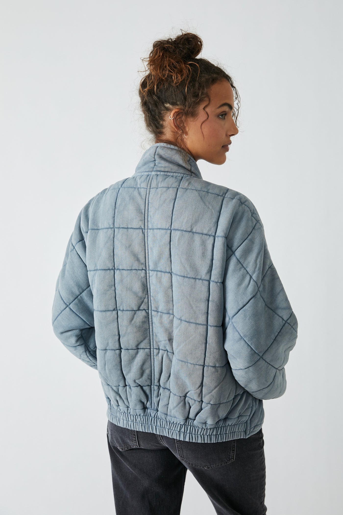 国内正規□ 【TRUNC88】完売！Layered Knit Quilting Jacket