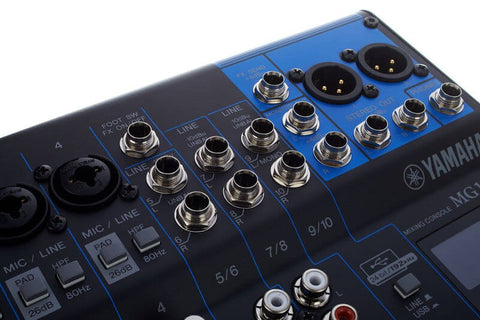 Mixer Yamaha MG10XU tích hợp cổng USB thu âm