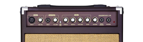 Amplifier Carlsbro Sherwood 20R tích hợp reverb dành cho guitar acoustic