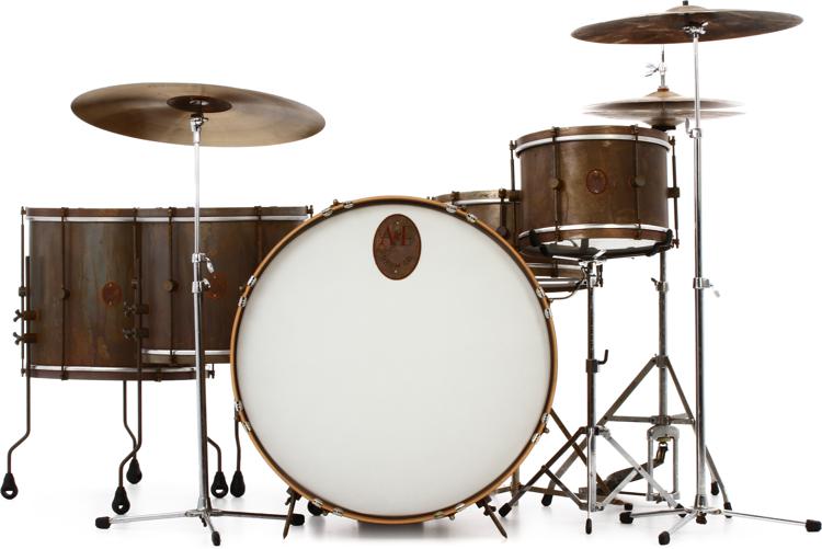 A&F Drum Company Copper 4-piece Shell Pack