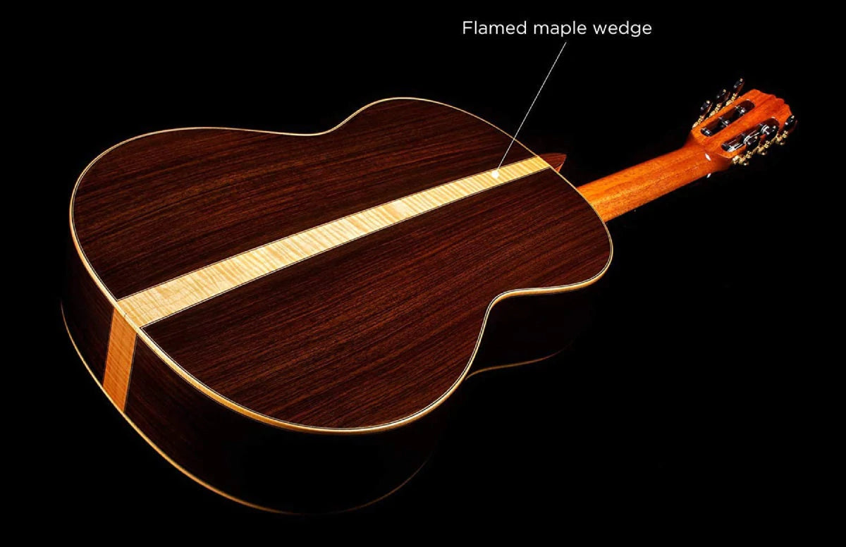 Mặt sau đàn guitar cordoba c12