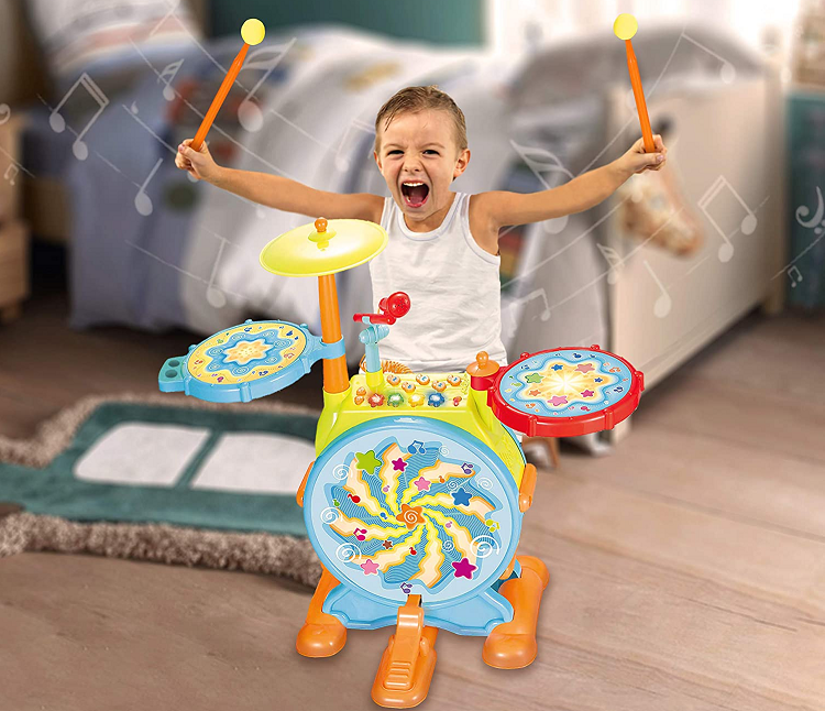 IQ Toys Toddler Drum Set