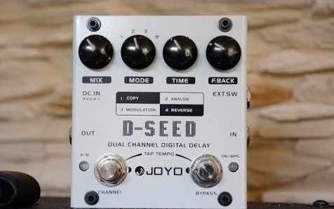 Joyo D-Seed Dual Channel Digital Delay pedal